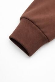 Brown warm hoodie - Image 2
