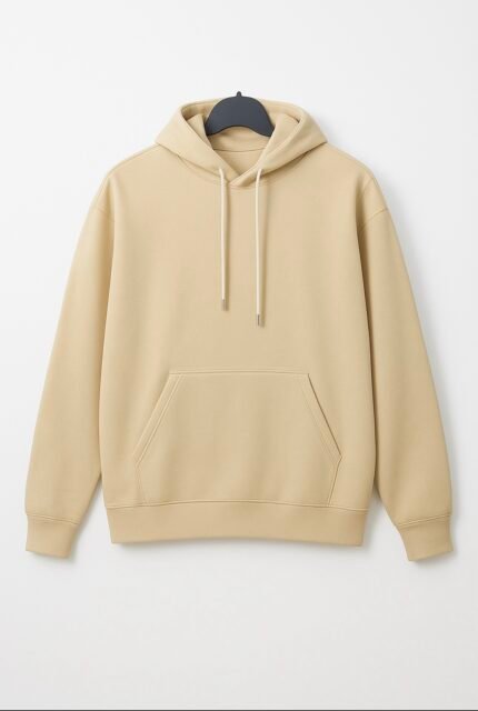 Beige hoodie